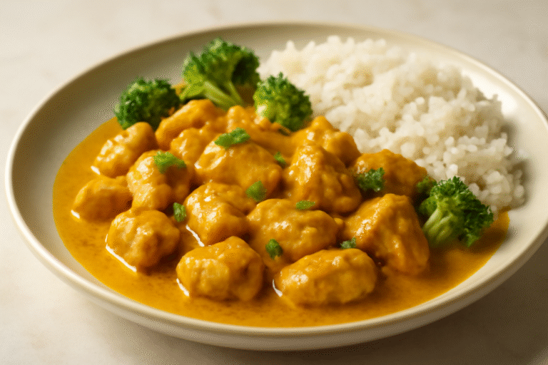 Frango ao Curry Rápido