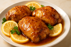 Frango com Limão e Mel
