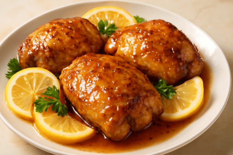 Frango com Limão e Mel
